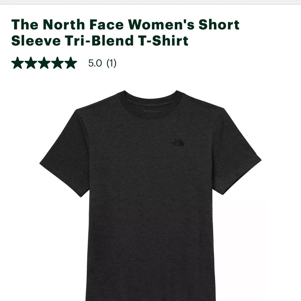 The North Face Gray Short Sleeve Tee-Women’s